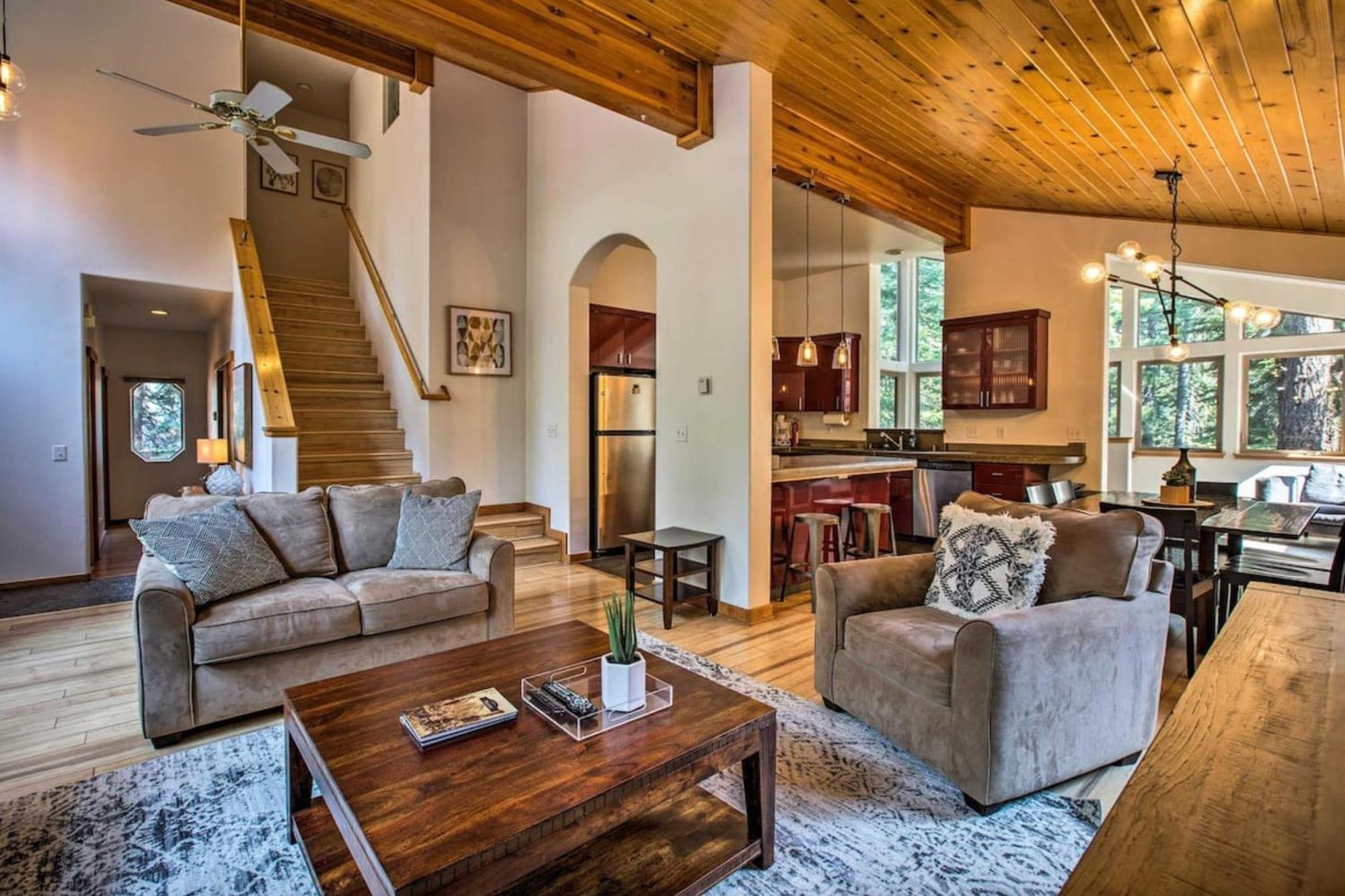 Moosetrack By Avantstay Cozy Cabin In The Of Tahoe Donner W Hot Tub Траки Экстерьер фото